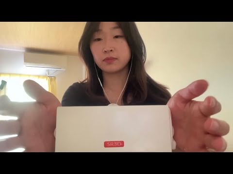 ear massage & touching asmr👂~no talking