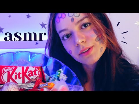 ASMR FR : une boutique de bonbons étranges est ouverte pour Halloween ! *avec cheminée*