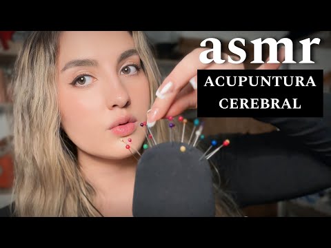 asmr MASAJE y ACUPUNTURA CRANEAL Ale ASMR español