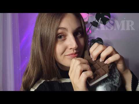 ASMR Fast & Slow Tapping with Wet & Clicky Mouth Sounds