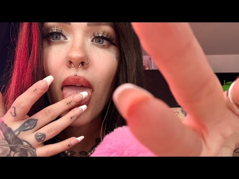 Satisfying Spit Painting ASMR 💧🎨 (No Talking) Relaxing Wet Sounds & Visual Triggers