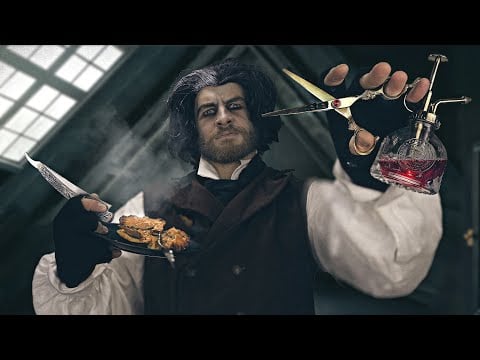 ASMR Haircut & Shave at Sweeney's Sleepy Barbershop