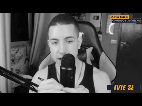 ASMR 5 HORAS AO VIVO COM 2 MICROFONES E 2 CÂMERAS