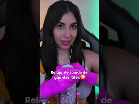 Asmr, guantes 🧤 relajantes 😇 #asmr #guante #asmrenespañol #niicolenco