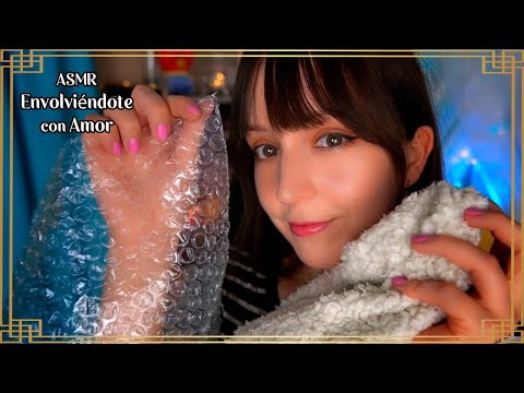 ⭐ASMR Envolviéndote con Amor 💗[Sub] Atención Personal y Sonidos MUY Relajantes