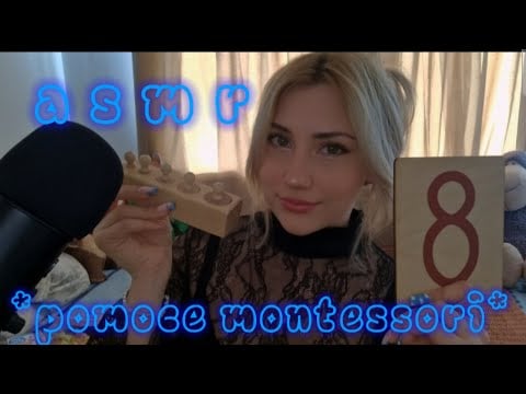 [ASMR PL] POKAZUJĘ WAM NOWE POMOCE MONTESSORI 💬💤 (show and tell, szept)