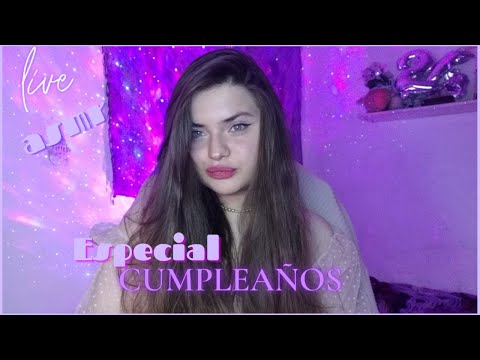 ASMR LIVE 🔴 ESPECIAL CUMPLEAÑITO!