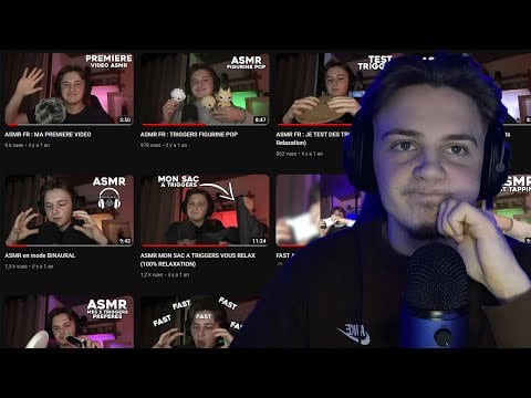 ASMR - Je réagis a mes premières vidéos (la catastrophe...)