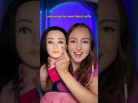 unboxing my new mannequin head for hairplay asmr