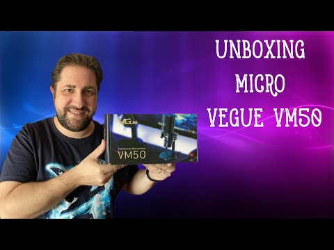 UNBOXING en ASMR NUEVO MICRÓFONO VEGUE VM50