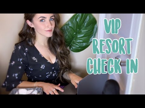 YOU WON! 🎉 ASMR VIP Dream Resort Check In Roleplay (Soft Spoken)