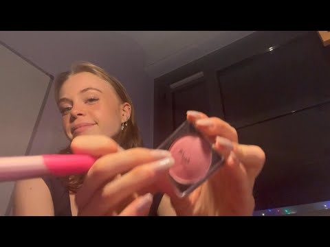 ASMR Doing Your Makeup ❤ -Back To School- (Fast, Aggressive, Layered Personnal Attention)