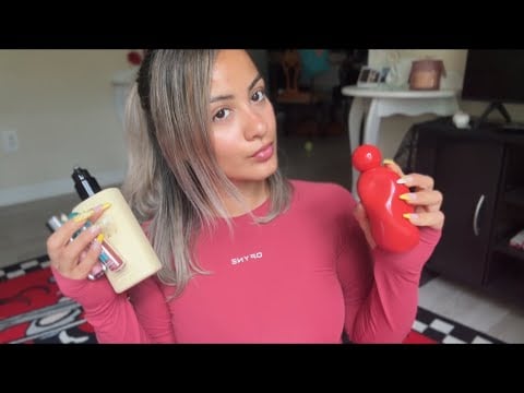 ASMR favorites of the month activite wear,perfumes ,skin care etc 🛍️🩷