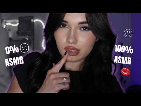 0% ASMR vs 100% ASMR | MOUTH SOUNDS