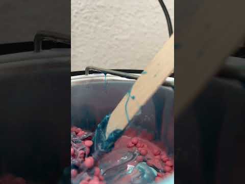 Asmr mixing wax #asmr