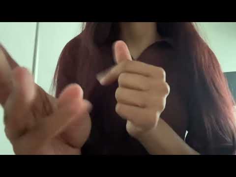 asmr hand sounds pt 93 🩷💙💜