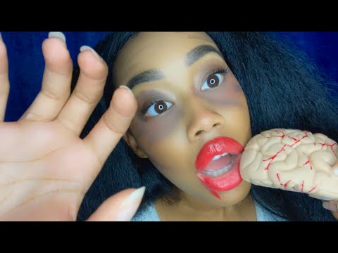 ASMR I Eat Your Face As a Zombie 🧟‍♀️🧠 ASMR Zombie Role-play