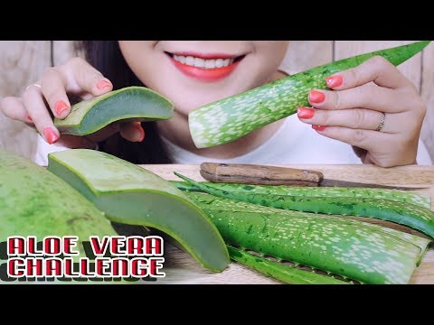 ASMR ALOE VERA CHALLENGE (Soft Sticky, Crunchy SOUNDS) | LINH-ASMR