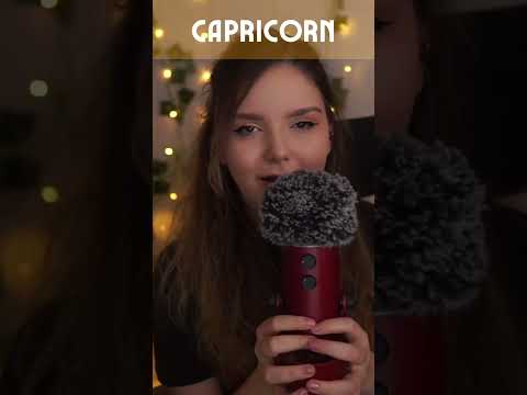 ASMR Horoscope #asmr #tingling #horoscope #relaxing #mouthsounds #tingles #capricorn