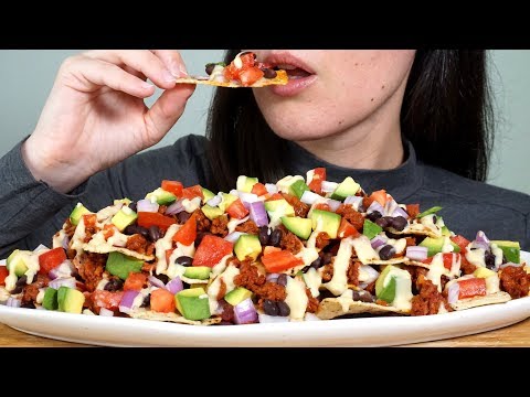 ASMR Eating Sounds: Nachos (No Talking)