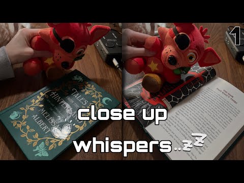 ASMR Reading 📚 Tales of the Hinterland 📚 Up Close Whispering, Mouth Sounds, Chapter 1