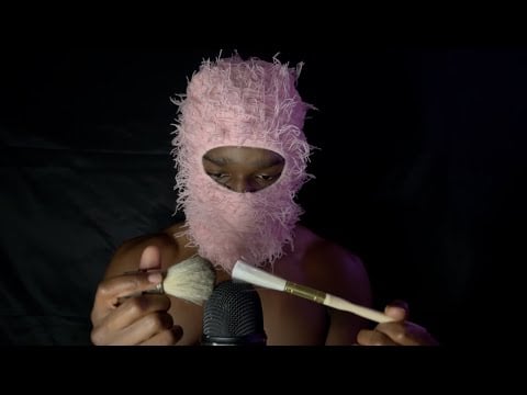 ASMR Mic Brushing For Sleep for 1 hour