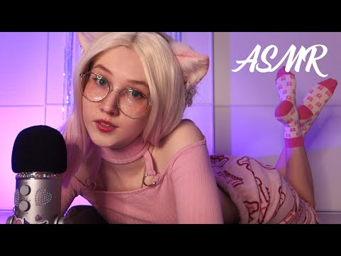 ASMR Meow Meow close up whisper 🧦