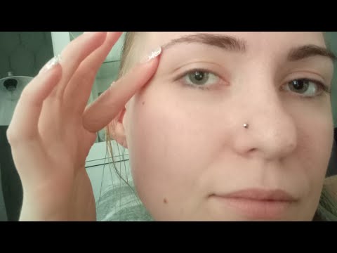 ASMR- Extra lofi tracing my face 💤