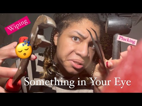 ASMR - Something in Your Eye But You’re Not Listening (Pepper)