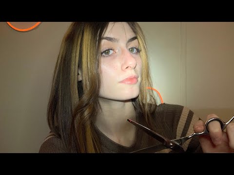 ASMR- giving you a quick haircut ✂️