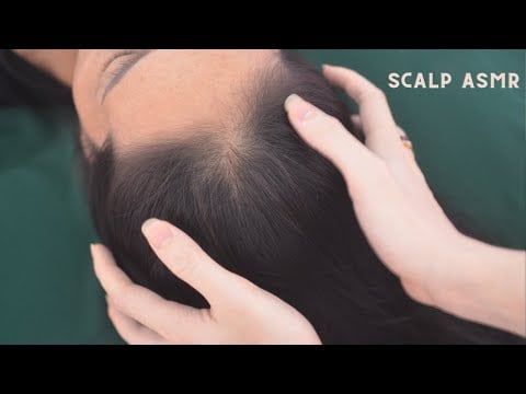 ASMR Tingling Head Scratching And Scalp Massage No Talking, Hair Sounds For Relieve Stress, Anxiety