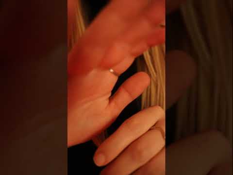 ASMR Face touching | Merry Christmas #shorts