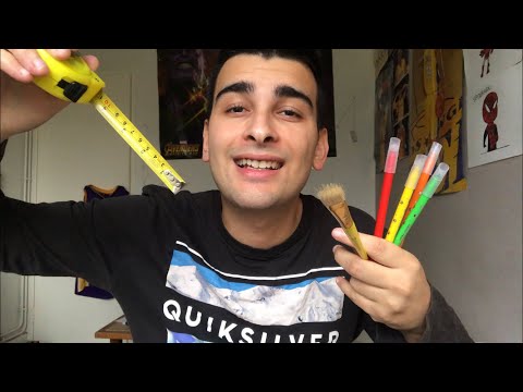 ASMR RP ✨ Je te dessine dessus ✨