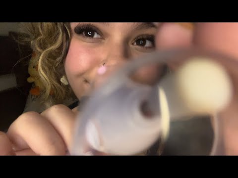 ASMR caseirinho | concertando a lente ✨ com MUITO toques na tela e sons de boca
