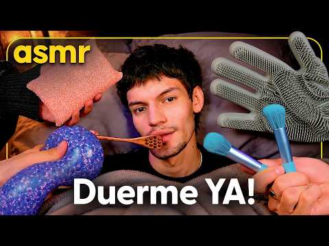 ASMR PARA DORMIR EN MINUTOS 😴 TE LO QUITO, MIEL, GUANTES E INAUDIBLE