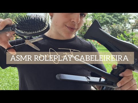 ASMR ROLEPLAY CABELEIREIRA 💇‍♀️