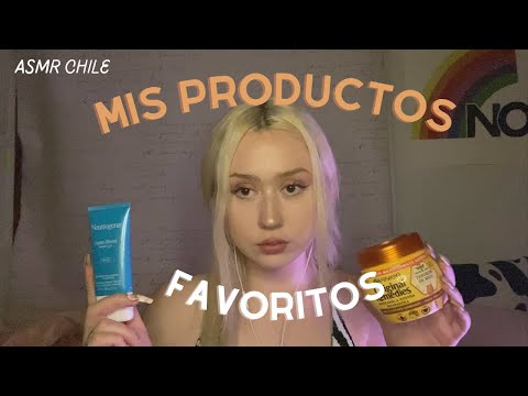 CUÁLES SON MIS PRODUCTOS DE BELLEZA FAVORITOS? 💗✨ ASMR CHILE