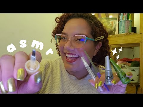ASMR CUIDADOS PREMIUM com SUAS UNHAS 💕✨