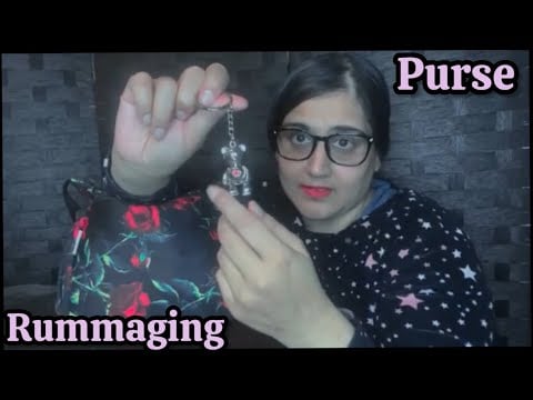 ASMR Purse Rummaging inspired by Rebecca beautiful Addiction asmr purse rummaging 👜 