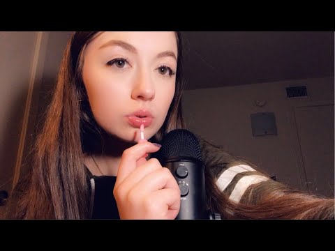 ASMR Lip Gloss Application (mouth sounds)