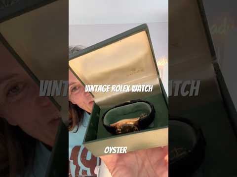 Vintage Rolex Watch ASMR #asmr #rolexwatch