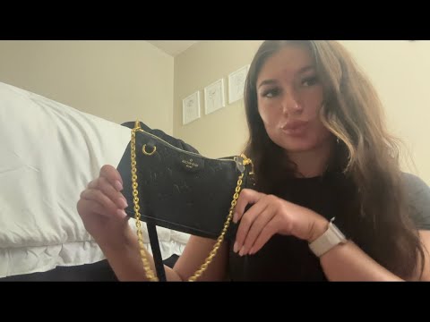 ASMR | Purse Collection 👛 (Whispering, Tapping, Leather Sounds)