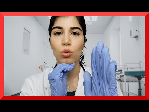 TÜRKÇE ASMR: Seni MUAYENE ediyorum 👩‍⚕️ (yumuşak sesli)