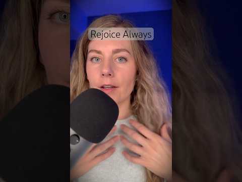 A Calm Reminder to Rejoice in the Lord Always #asmr #christianasmr