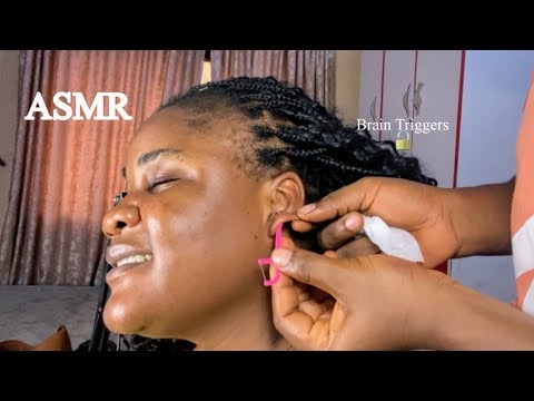 ASMR✨ SATISFYING DENTAL FLOSSING YOUR EARS FOR GOOD QUALITY SLEEP