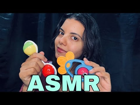 ASMR com brinquedos para Bebês 👶🏽 🧸