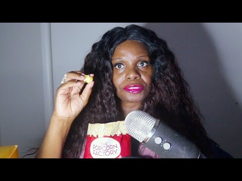 THE POPCORN FATORY Caramel Popcorn ASMR Eating Sounds