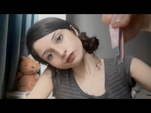 ASMR plucking the insects under your skin