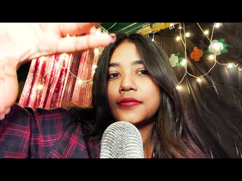 ASMR HINDI|POV: BESTIE🌹PAMPERS YOU AFTER A TIRING DAY AT WORK(layered mouth sounds+head massage)