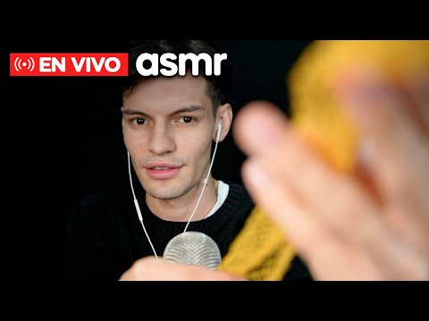 #ASMR español EN VIVO duerme ya!